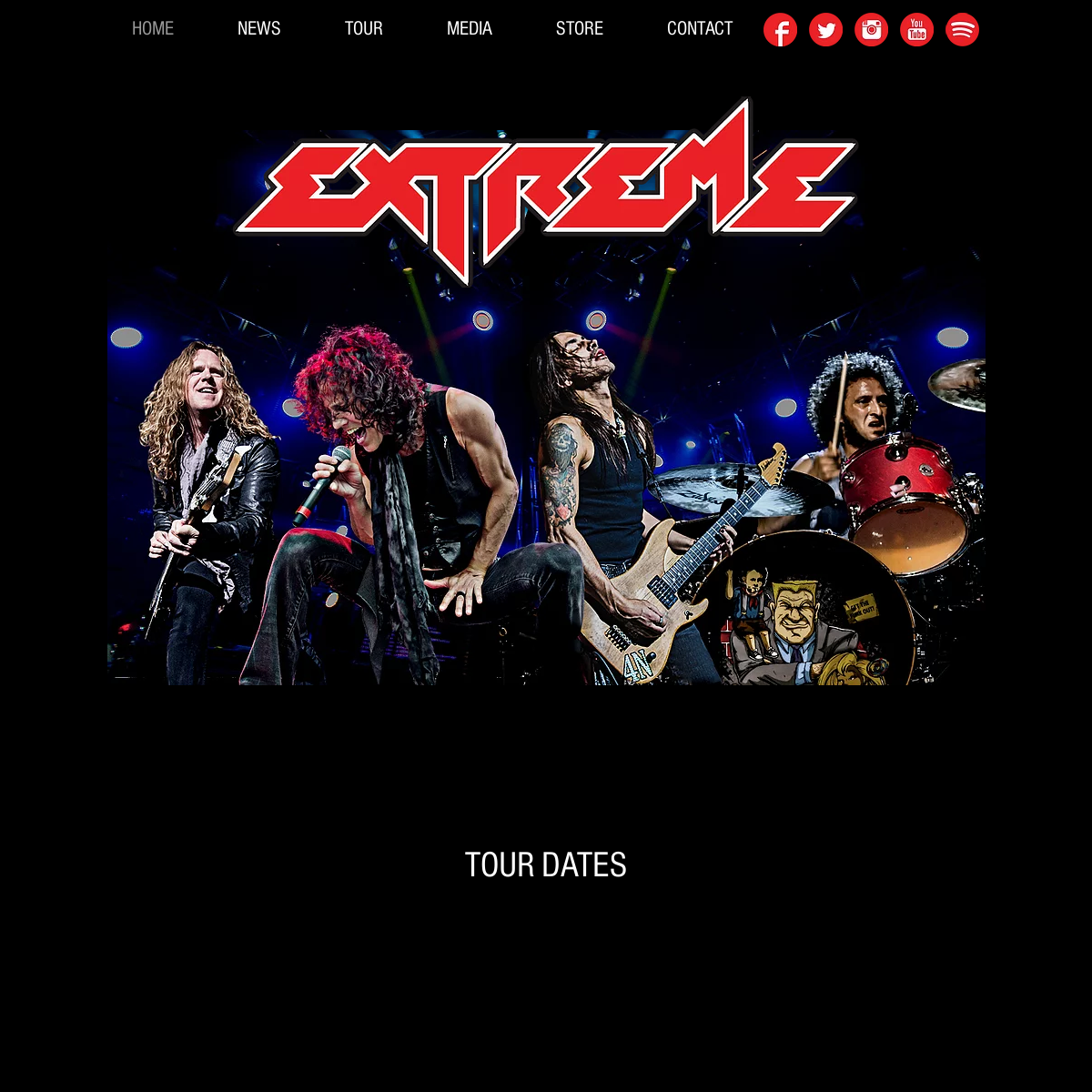 A complete backup of extreme-band.com