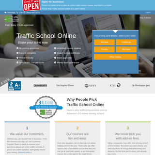 Fast and easy online traffic school - Traffic School Online