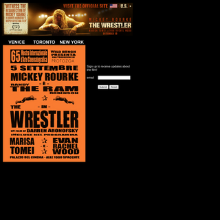 A complete backup of thewrestlermovie.com