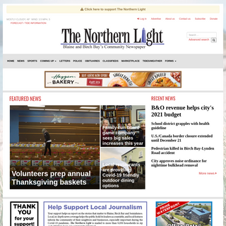 A complete backup of thenorthernlight.com