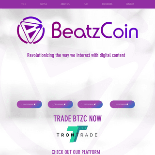 BEATZCOIN - REVOLUTIONIZING THE WAY WE INTERACT WITH DIGITAL CONTENT