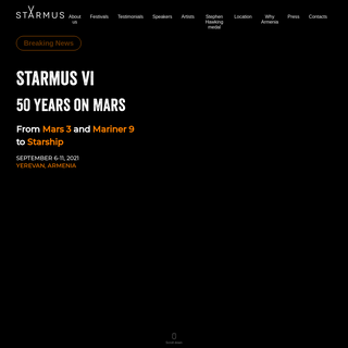 A complete backup of starmus.com