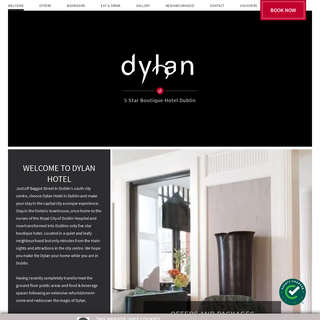 DYLAN Hotel Dublin - 5- Boutique Hotel in Dublin Centre