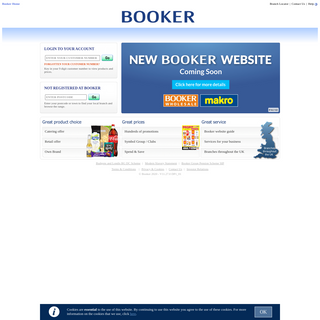A complete backup of booker.co.uk