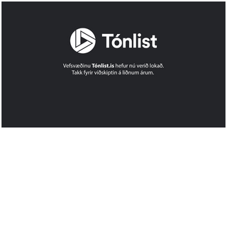 A complete backup of tonlist.is