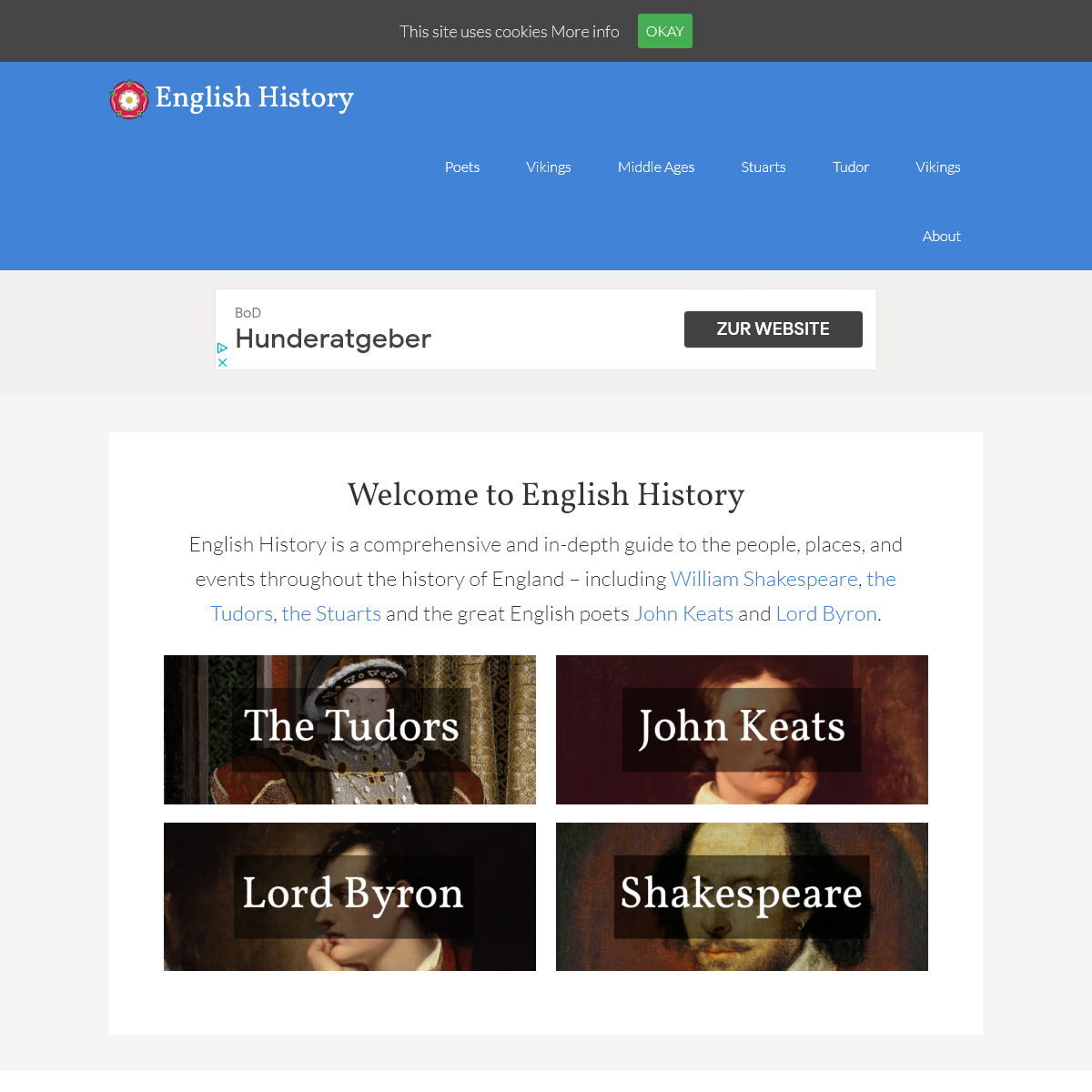 A complete backup of englishhistory.net