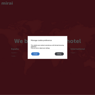 A complete backup of mirai.com