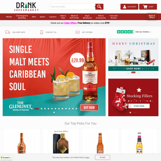 DrinkSupermarket - Wine Beer Spirits - Buy Drinks Online