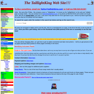 A complete backup of taillightking.com