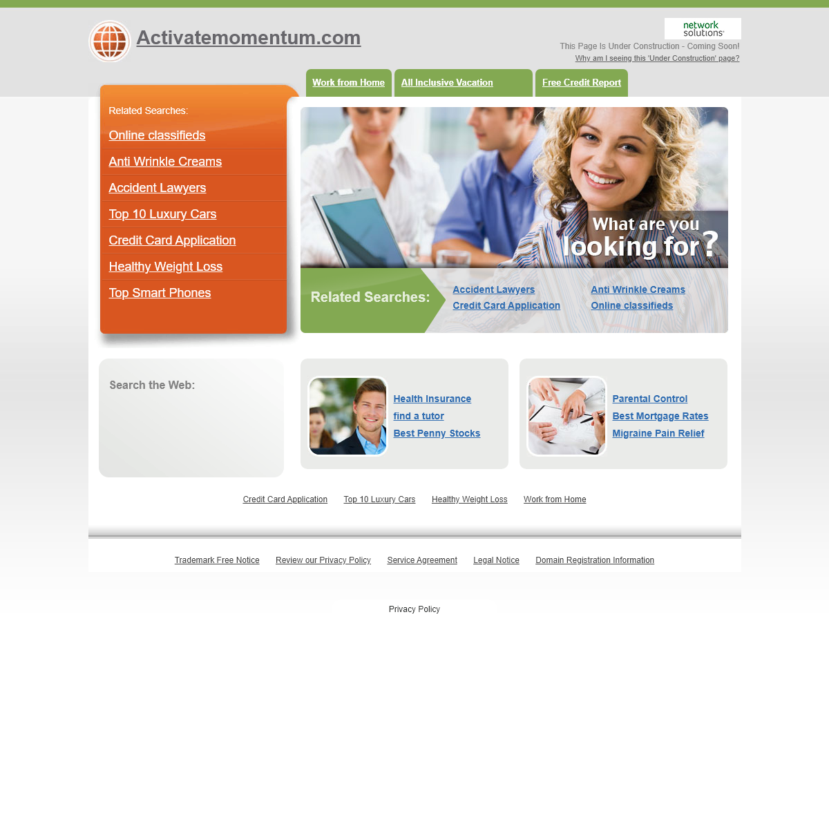 A complete backup of activatemomentum.com