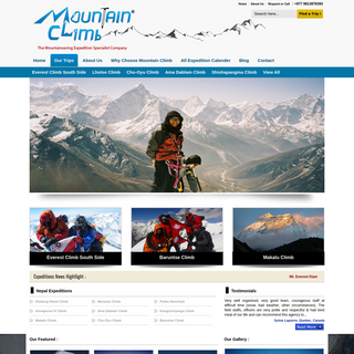 A complete backup of mountain-climbs.com