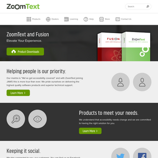 ZoomText Screen Magnifier and Screen Reader - zoomtext.com