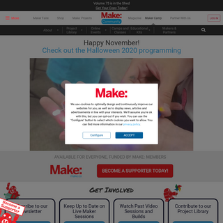 A complete backup of makercamp.com