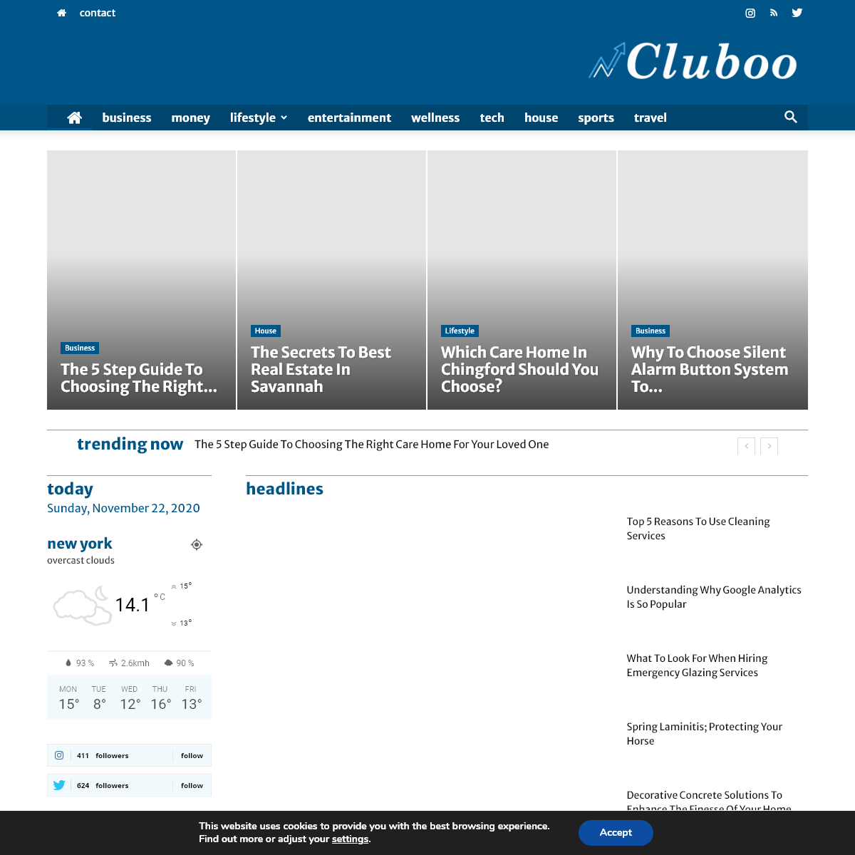 A complete backup of cluboo.com