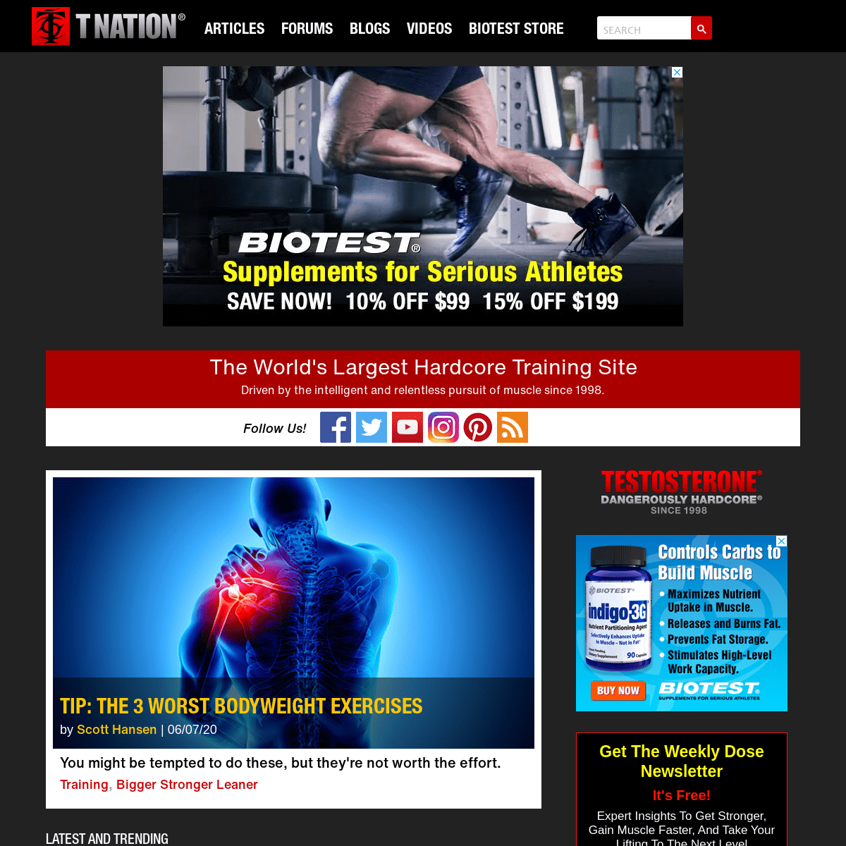 A complete backup of tmuscle.com