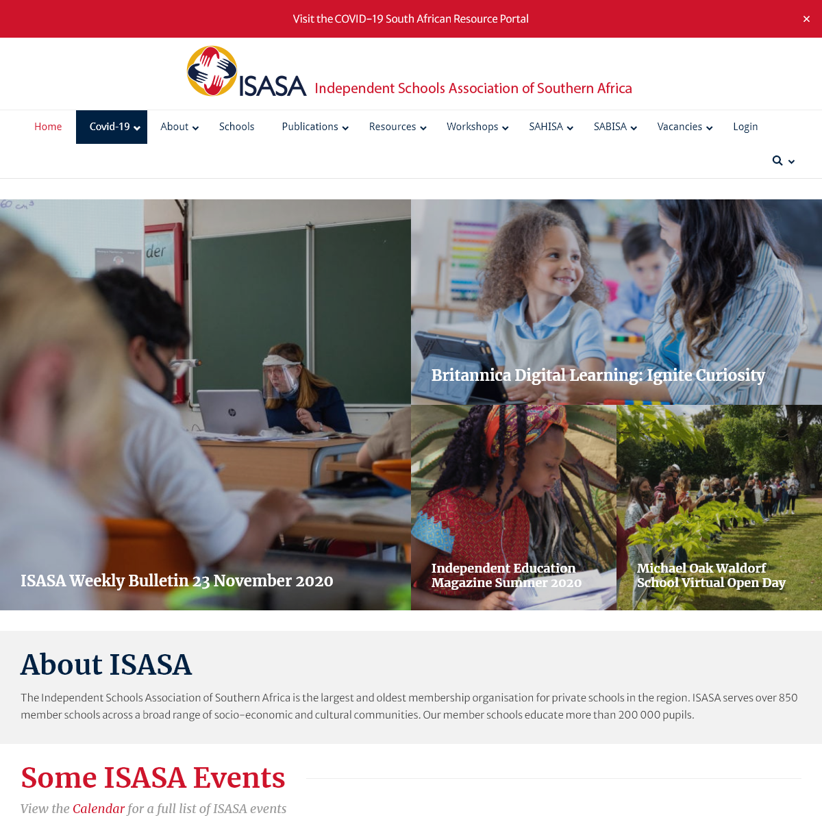 A complete backup of isasa.org