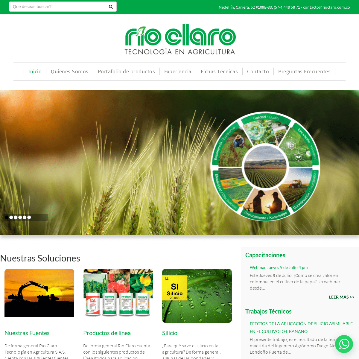 A complete backup of rioclaro.com.co