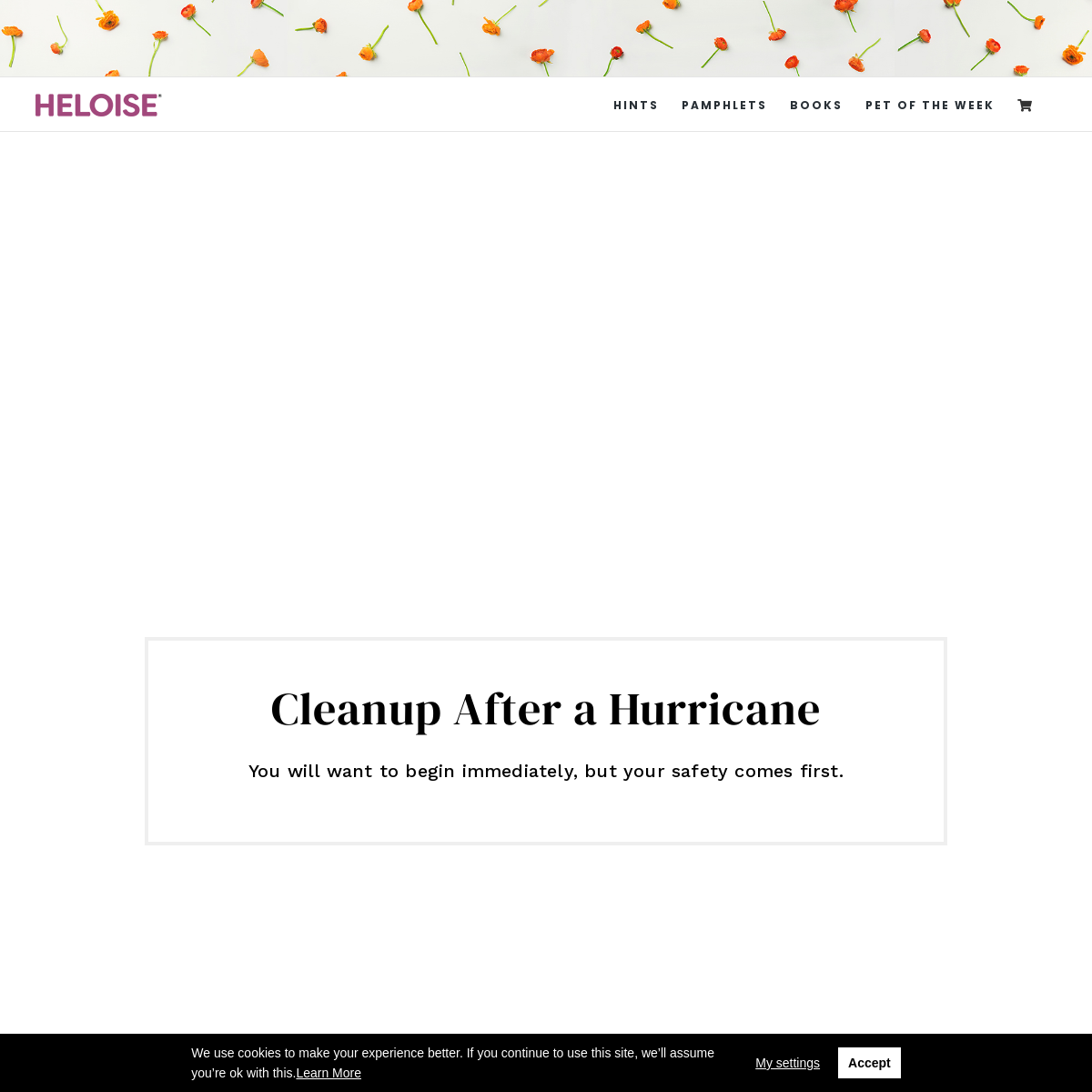 A complete backup of heloise.com