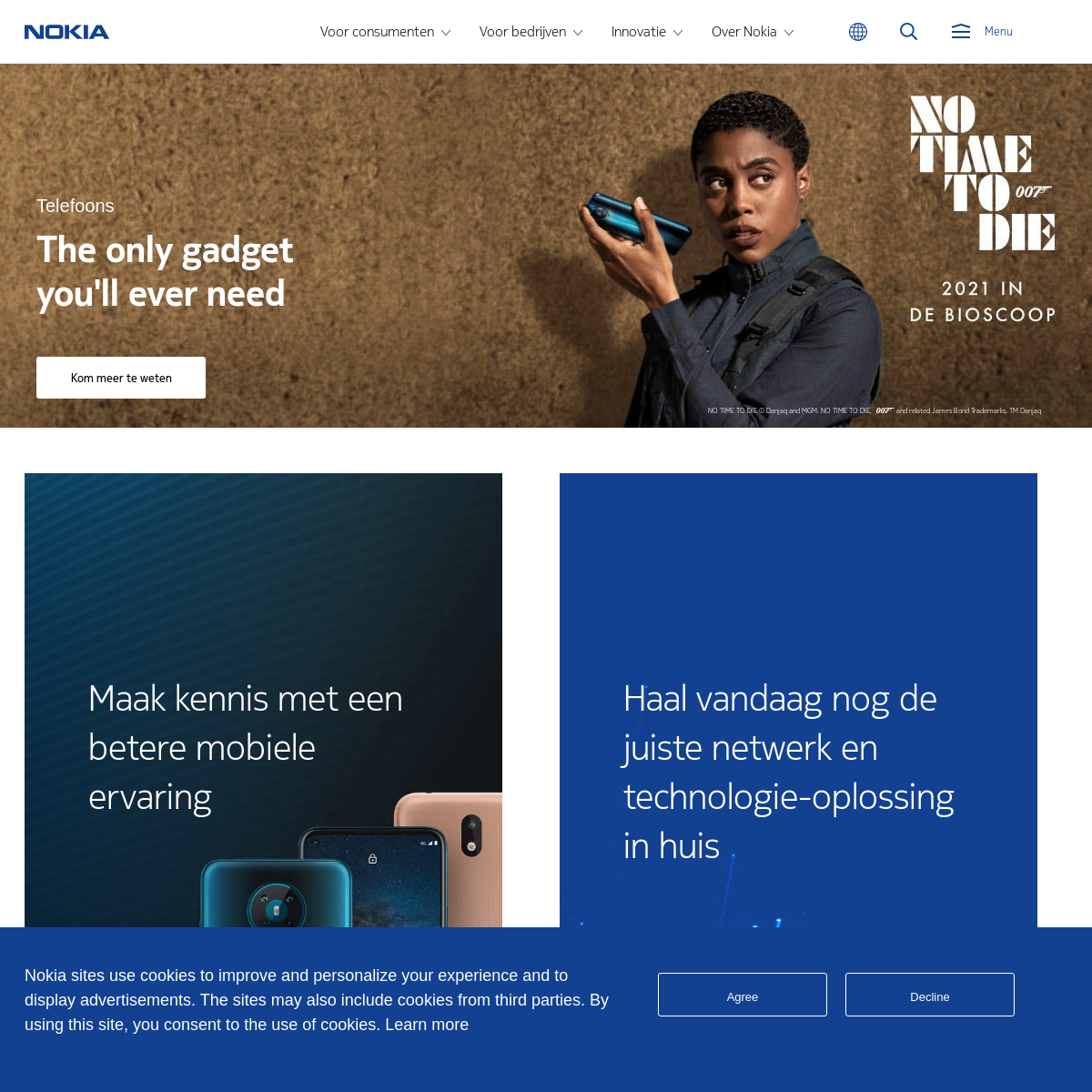 A complete backup of nokia.nl