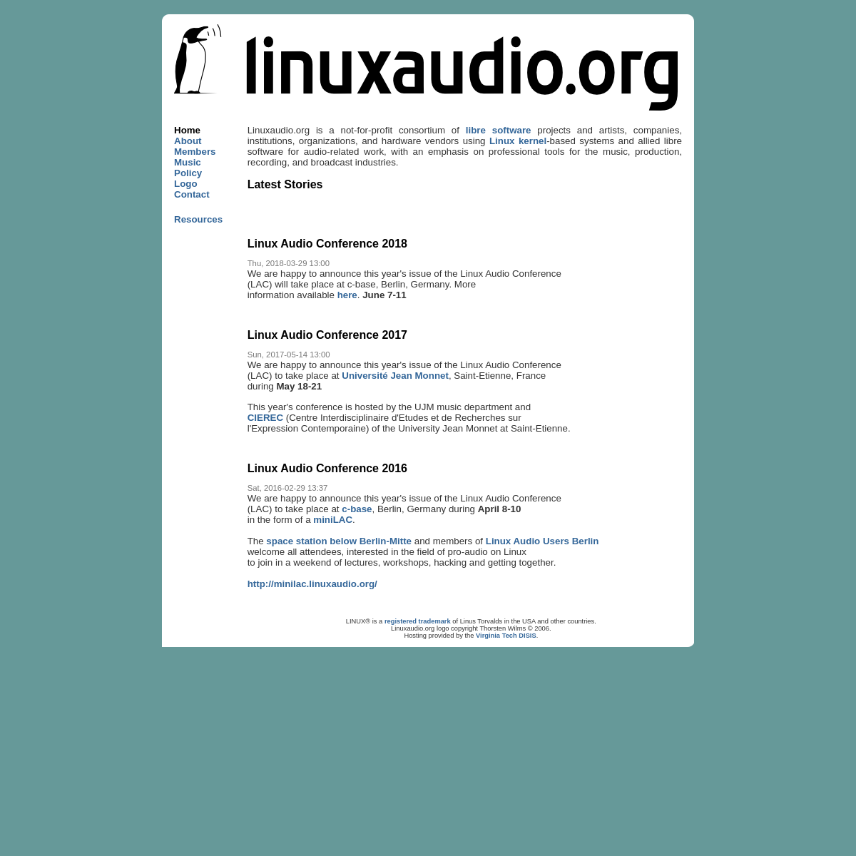 A complete backup of linuxaudio.org