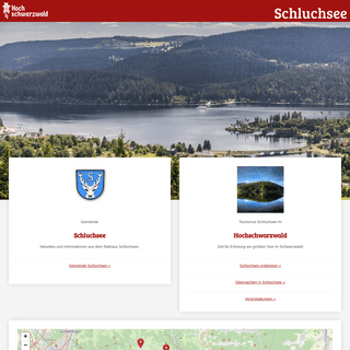 A complete backup of schluchsee.de