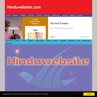 A complete backup of hinduwebsite.com