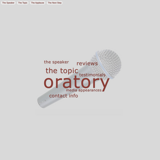 A complete backup of oratory.com