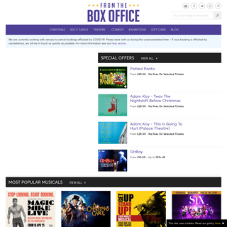 A complete backup of fromtheboxoffice.com