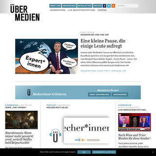 A complete backup of uebermedien.de