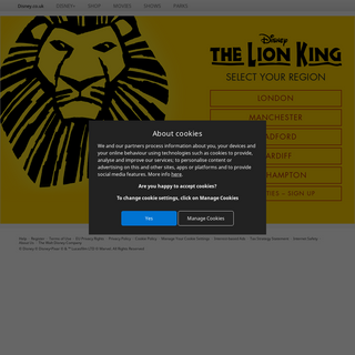 A complete backup of thelionking.co.uk