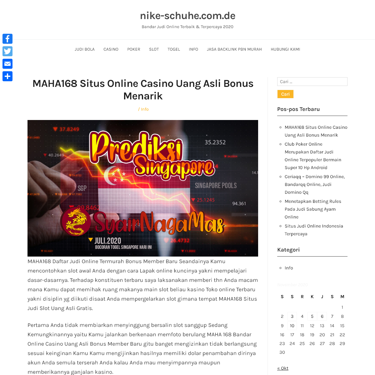 nike-schuhe.com.de - Bandar Judi Online Terbaik & Terpercaya 2020