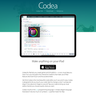 A complete backup of codea.io