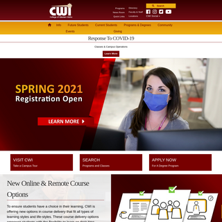 A complete backup of cwi.edu
