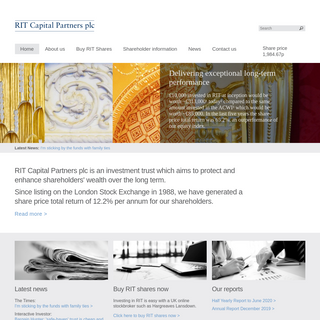 RIT Capital Partners plc -