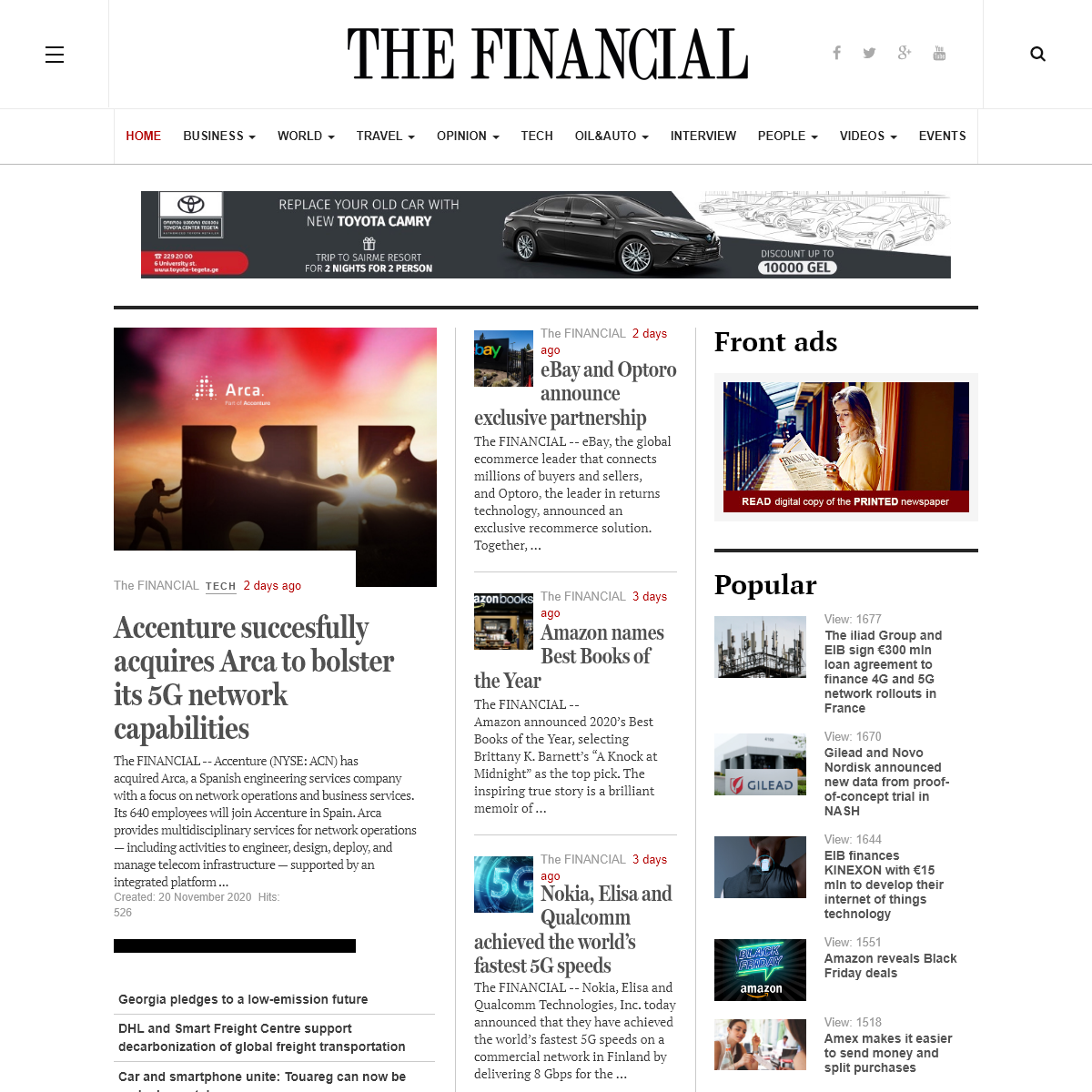 The FINANCIAL - The FINANCIAL- Latest business news and analysis