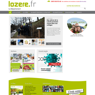 A complete backup of lozere.fr