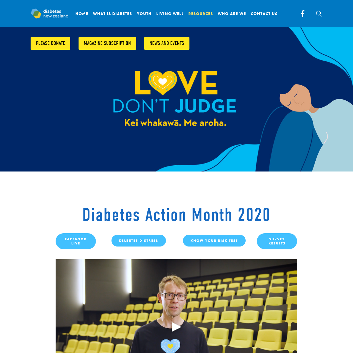 A complete backup of diabetes.org.nz