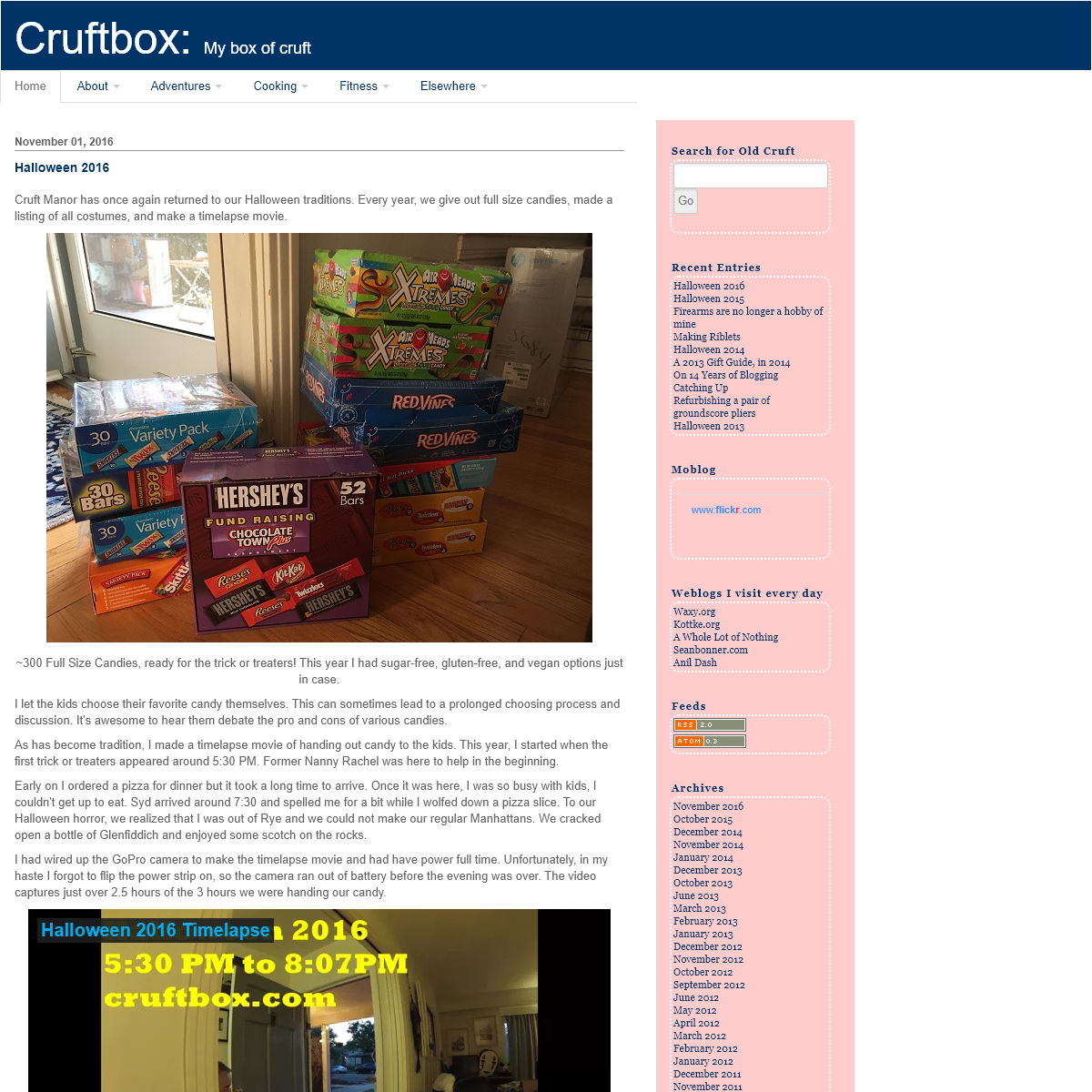A complete backup of cruftbox.com