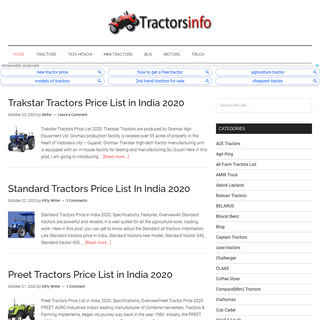 A complete backup of tractorsinfo.com