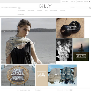 BILLY â€“ High quality Australian Textile prints - Accessories - Home ware - Gift ware - Kids - Billy Store