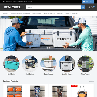 A complete backup of engelcoolers.com