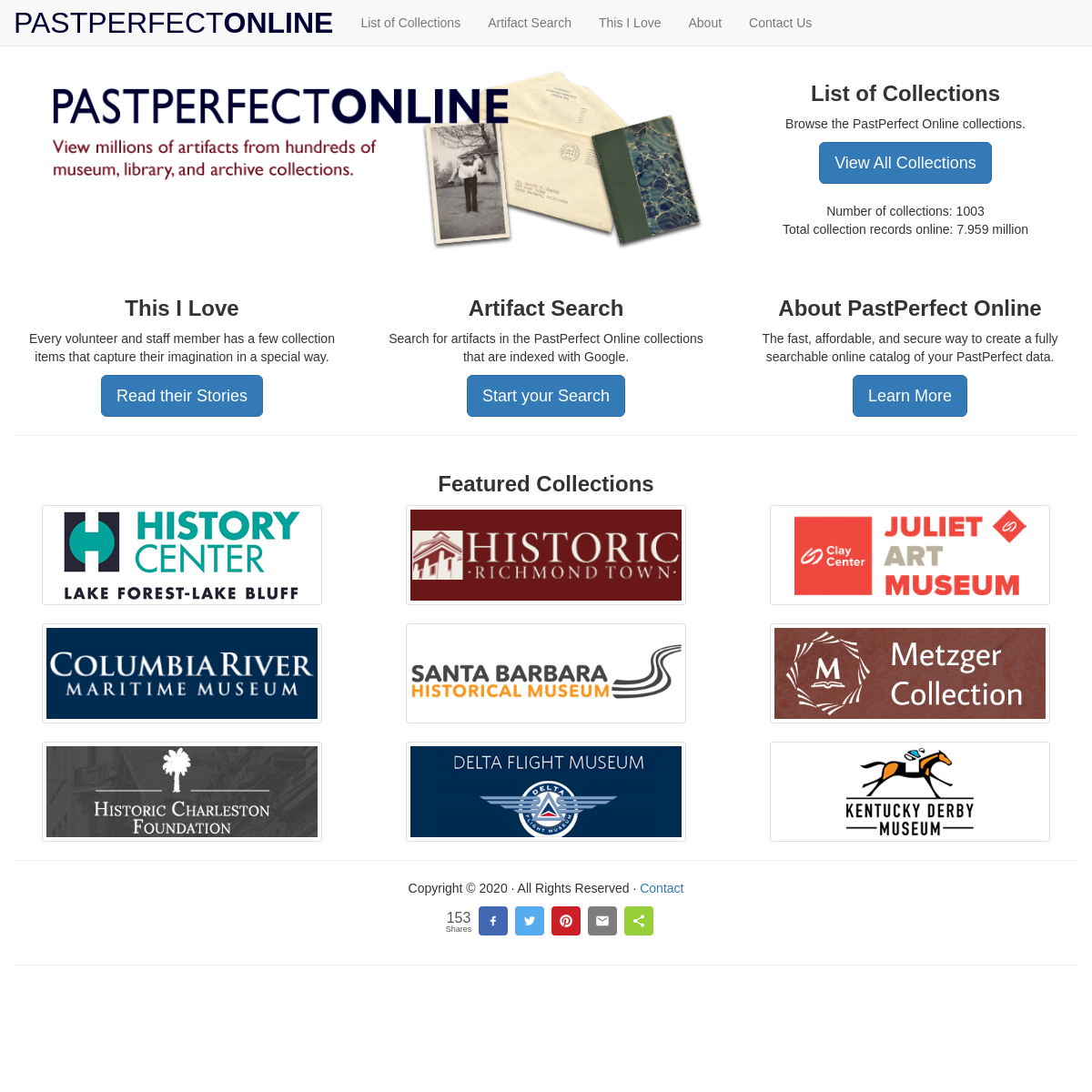 A complete backup of pastperfect-online.com