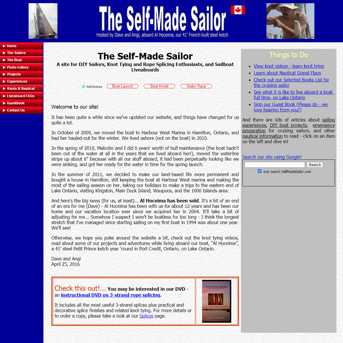 A complete backup of selfmadesailor.com