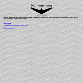 A complete backup of nurflugel.com