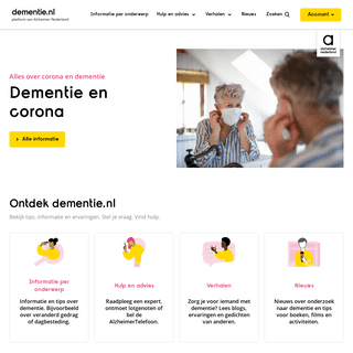 Dementie.nl - Omgaan met dementie