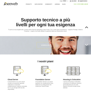 A complete backup of seeweb.it