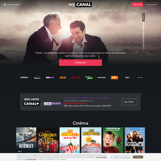 A complete backup of canalplus.fr
