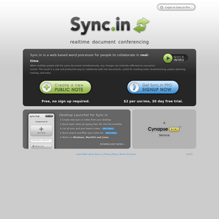 A complete backup of sync.in