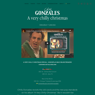 A complete backup of chillygonzales.com