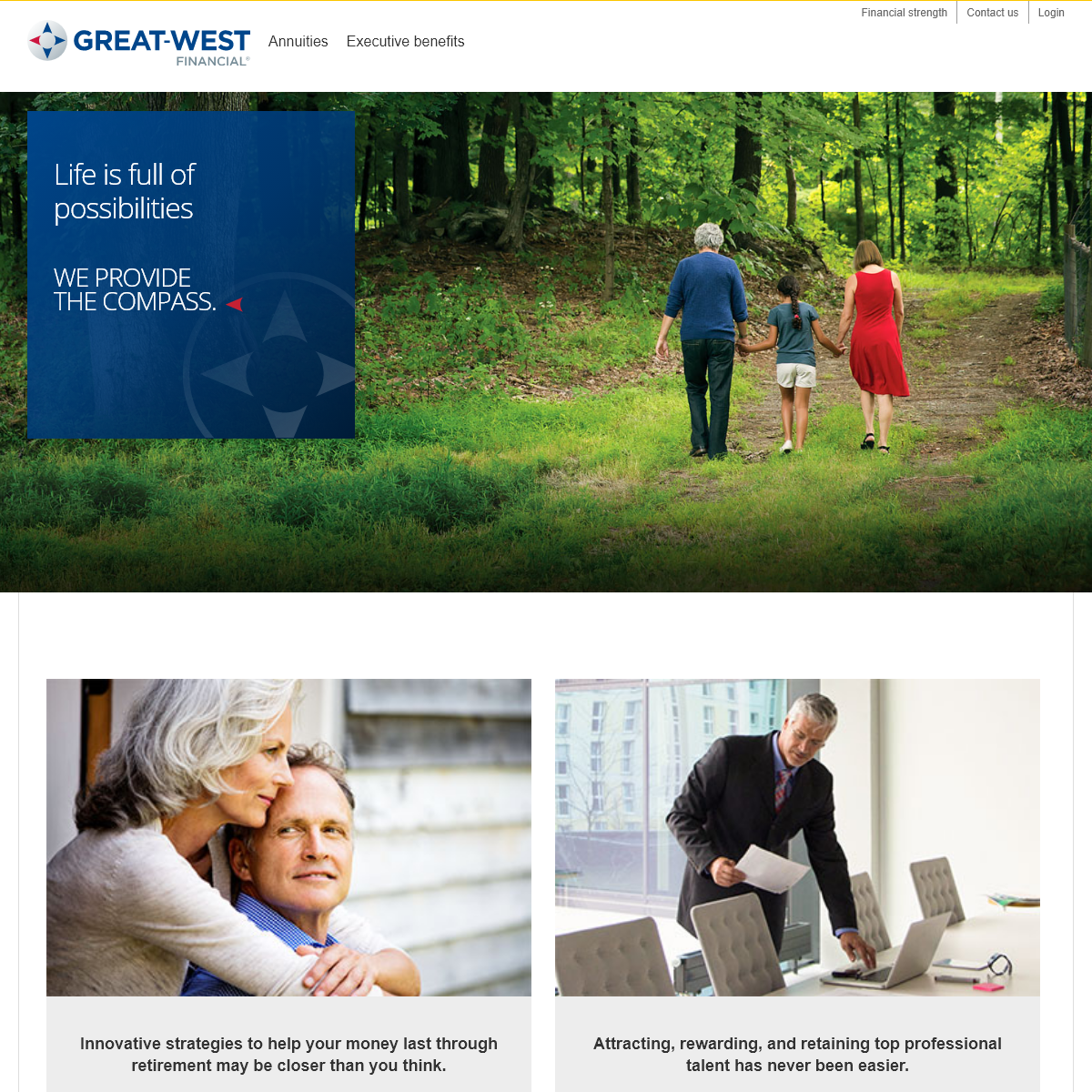 A complete backup of greatwest.com